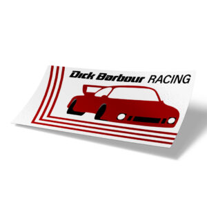 Dick Barbour Racing Vintage Porsche IMSA Racing Sticker