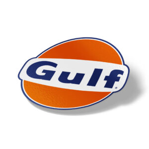 Gulf Racing Vintage IMSA Racing Sticker