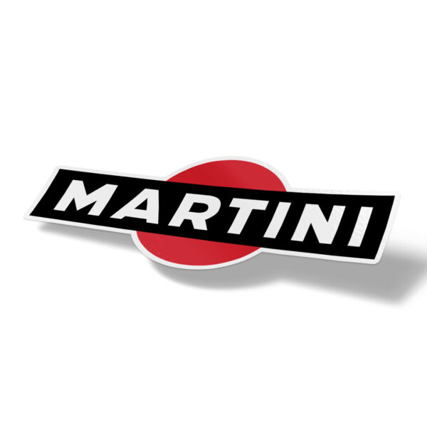 Martini Racing Vintage Porsche IMSA Racing Sticker