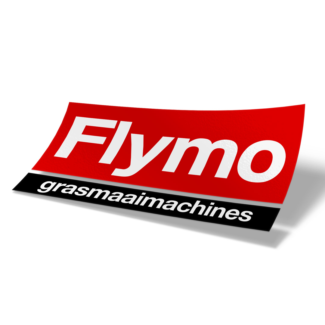 Flymo Grasmaaimachines Vintage Porsche IMSA Racing Sticker