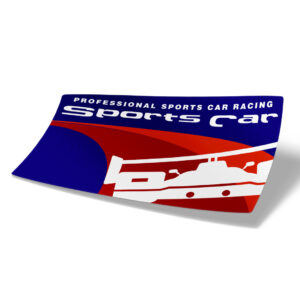 Professional Sport Car Racing Vintage Porsche IMSA Racing Sticker