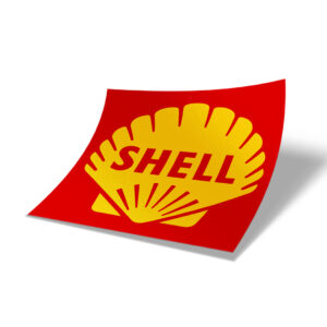 Shell 1960's Vintage Porsche IMSA Racing Sticker