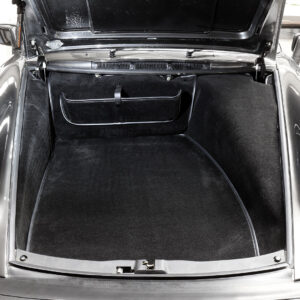 Black Velour Silver Knit PSL1 Carpet Frunk trunk Mat for Porsche 911 G- body
