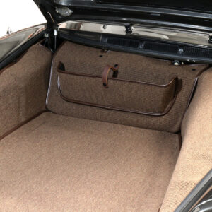 Brown Frunk trunk Mat for Porsche 911 G- body German Square Weave Carpet