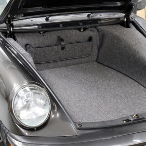Charcoal Frunk trunk Mat for Porsche 911 G- body German Square Weave Carpet
