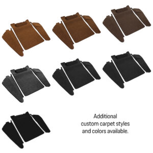 1974-1978 Frunk trunk Mat for Porsche 911 G- body German Square Weave Carpet w/o Brake Booster
