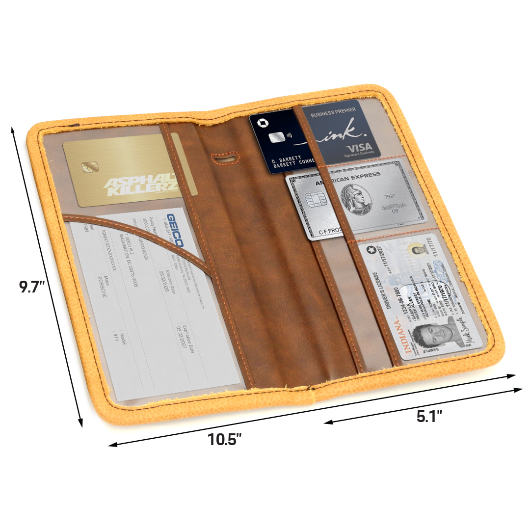 Custom Car Registration and Insurance Holder - Vehicle Glove Box Car Organizer - Image 12