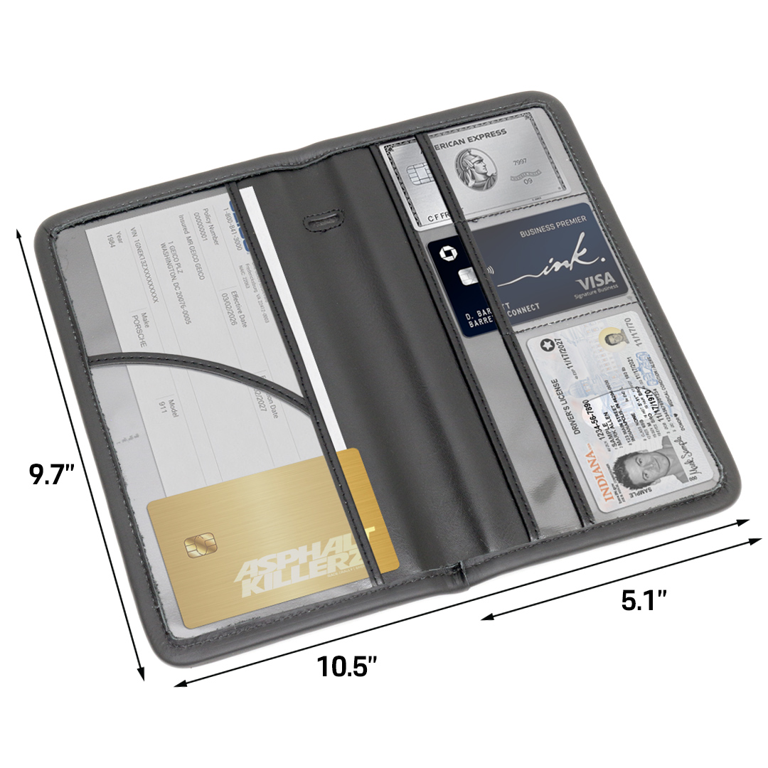 Custom Car Registration and Insurance Holder - Vehicle Glove Box Car Organizer - Image 13