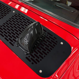 Carbon Fiber Air Scoop Decklid Grill for Porsche 911 G-Body Special Edition