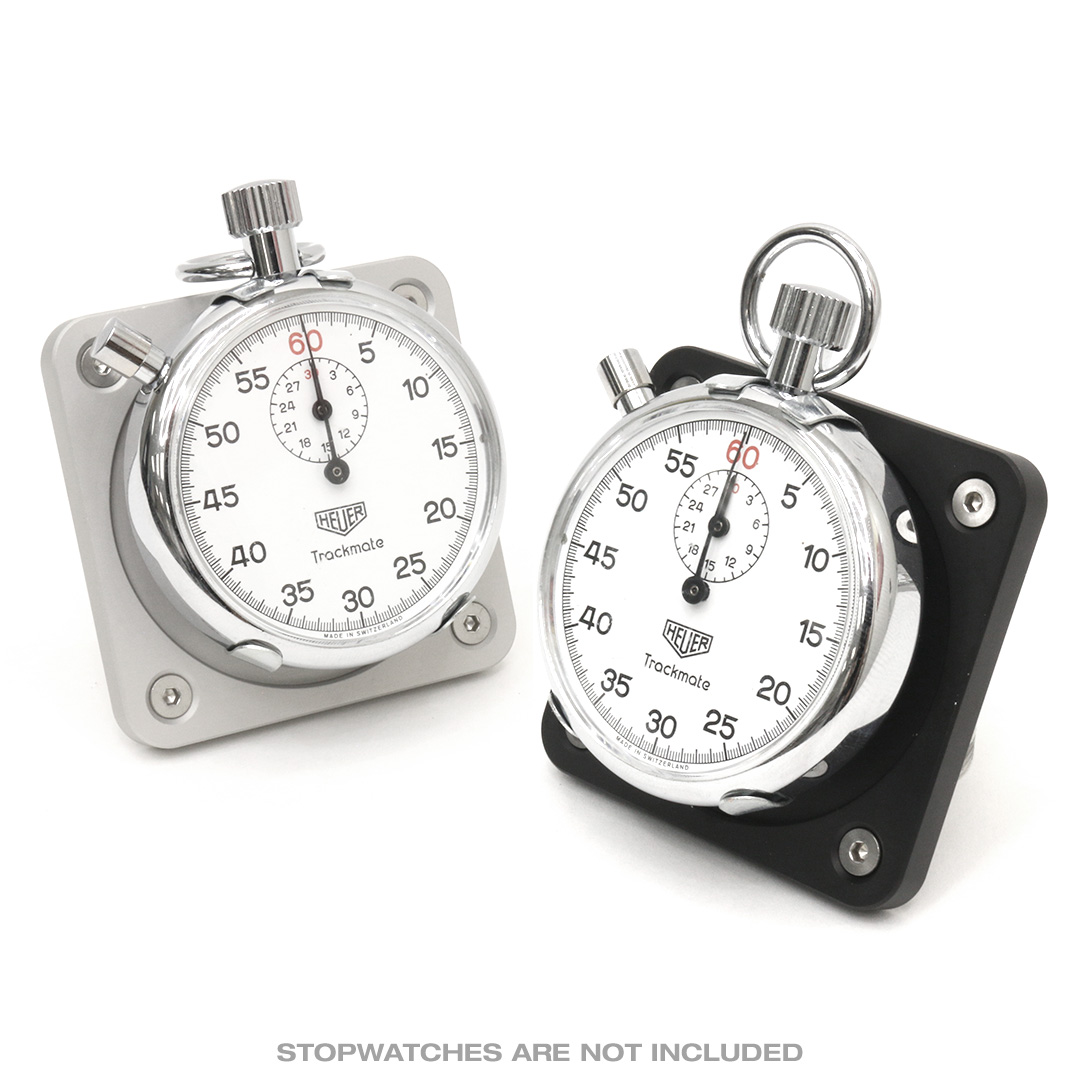 Dashboard Single Stopwatch Holder Mounting plate for Rally / Race Car