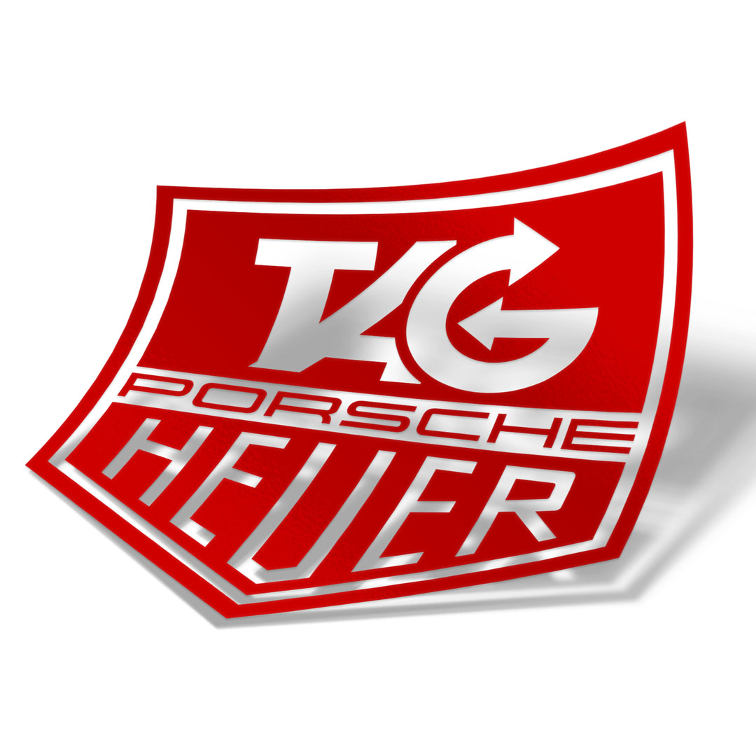 Tag Heuer Vintage Porsche (No background) IMSA Racing Sticker - Image 2