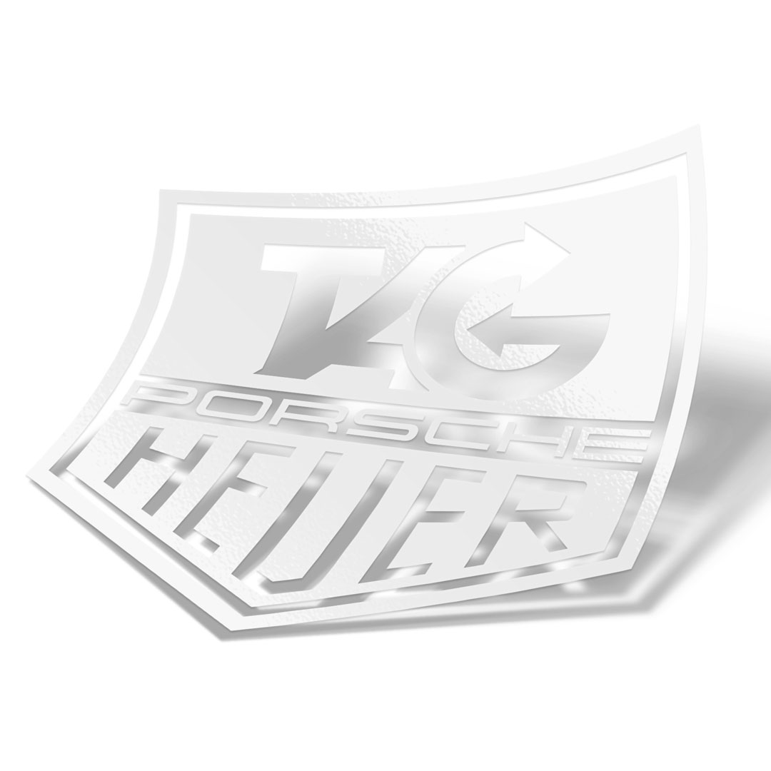 Tag Heuer Vintage Porsche (No background) IMSA Racing Sticker - Image 6