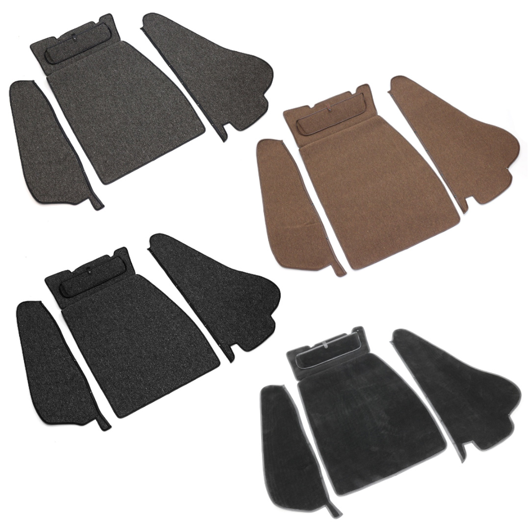 Frunk trunk Mat for Porsche 911 G- body German Square Weave Carpet with Brake Booster 1979-1988