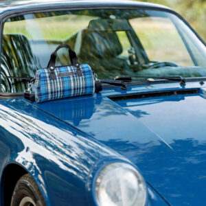The Art of Driving Karo Madras Purse  — Built for the Drive