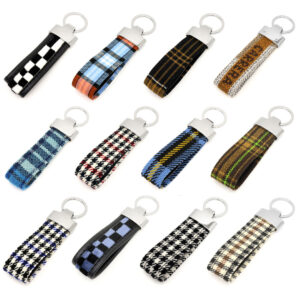 The Art of Drive Fabric Key Chain Fob for Porsche enthusiast